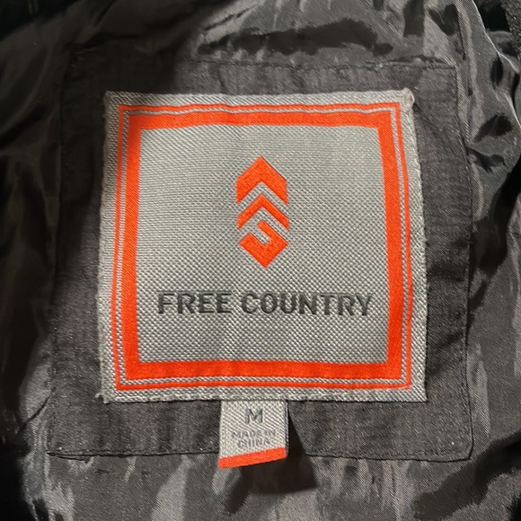 FREE COUNTRY black coat size, medium (23G5C78) - Picture 2 of 16